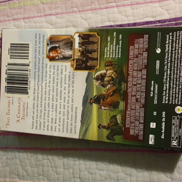 Open Range 2003 ‧ Western/Drama Touchstone home entertainment vhr tape - Picture 3 of 4